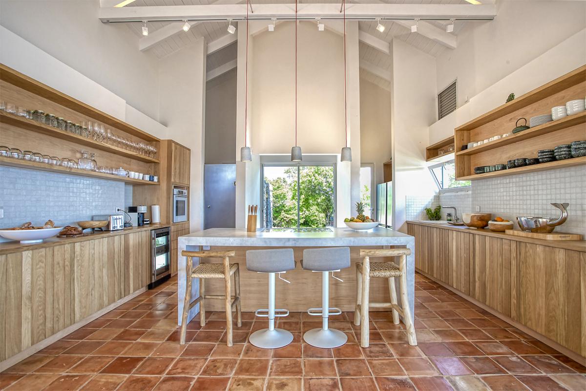 A louer villa 3 chambres Terres Basses Saint Martin_ Cuisine - 17